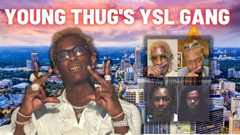 ysl and young thug|ysl gang signs atl.